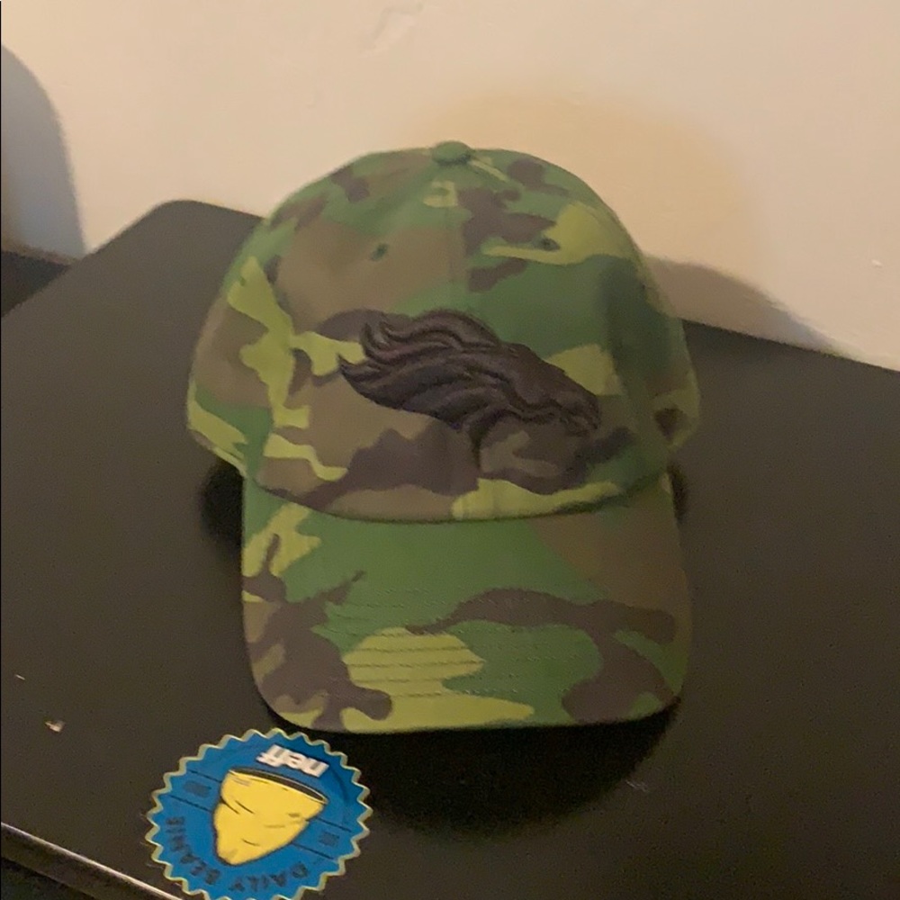 Never been worn Denver Camo hat